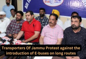 Jammu: Transporters Protest Against Introduction of E-Buses on Long Routes